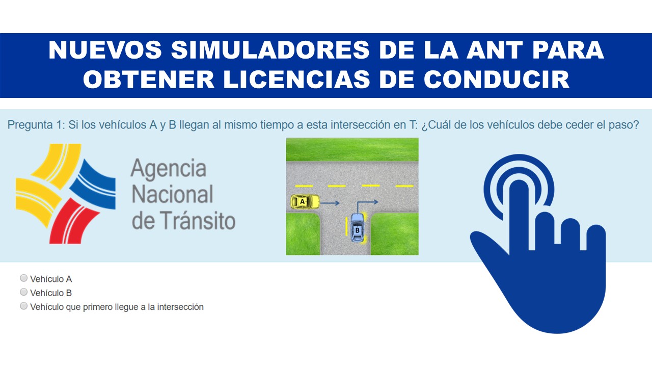 Simulador ANT para Obtener Licencias de Conducir